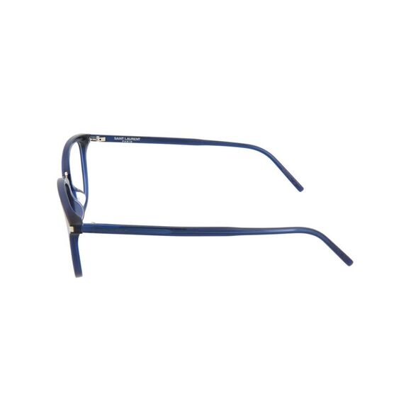 Saint Laurent Round-Frame Acetate Optical Frames Blue Unisex-Adult - Picture 3 of 5
